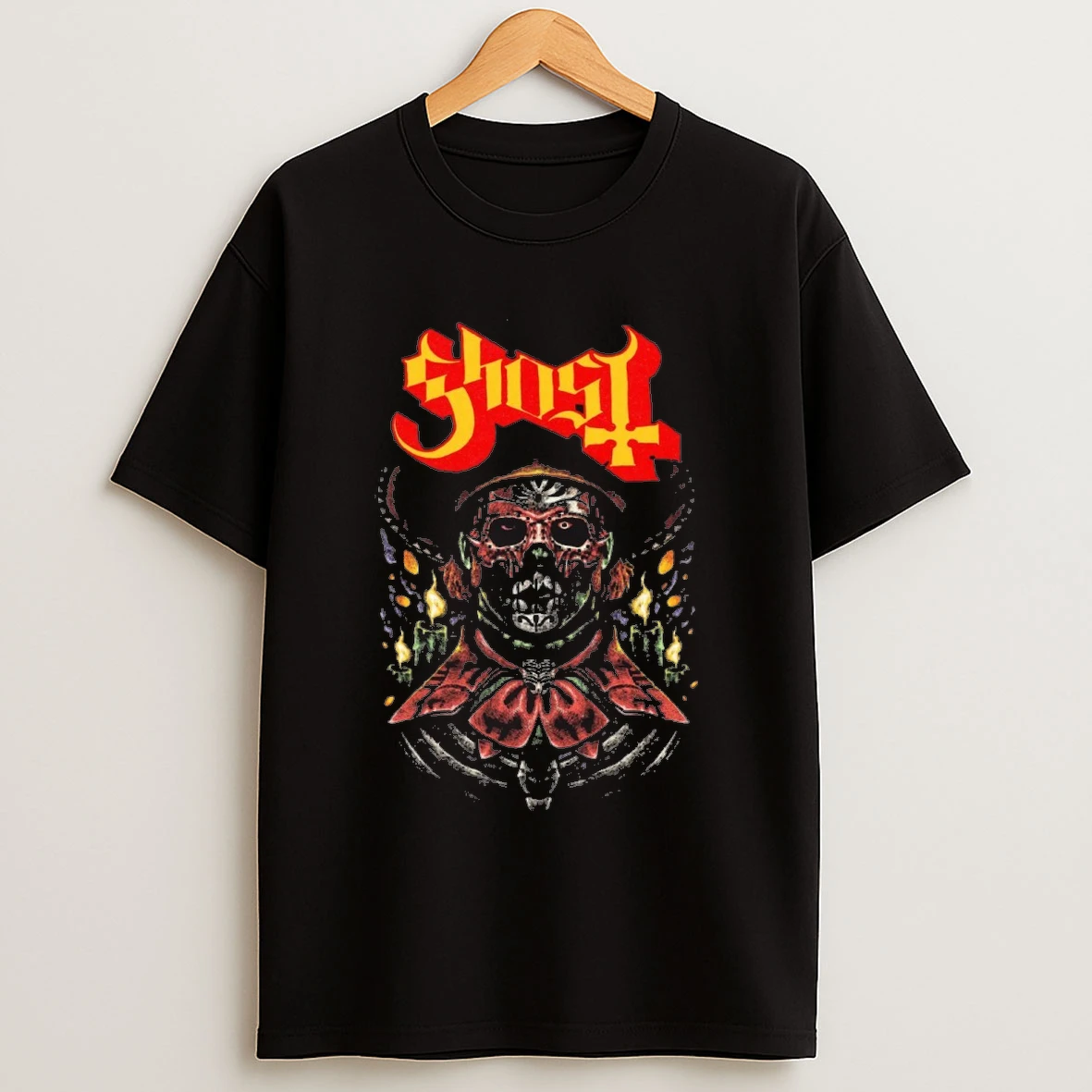 Ghost Mexico City 2025 The Nameless Ghouls Skeletour La Roma Graphic Shirts