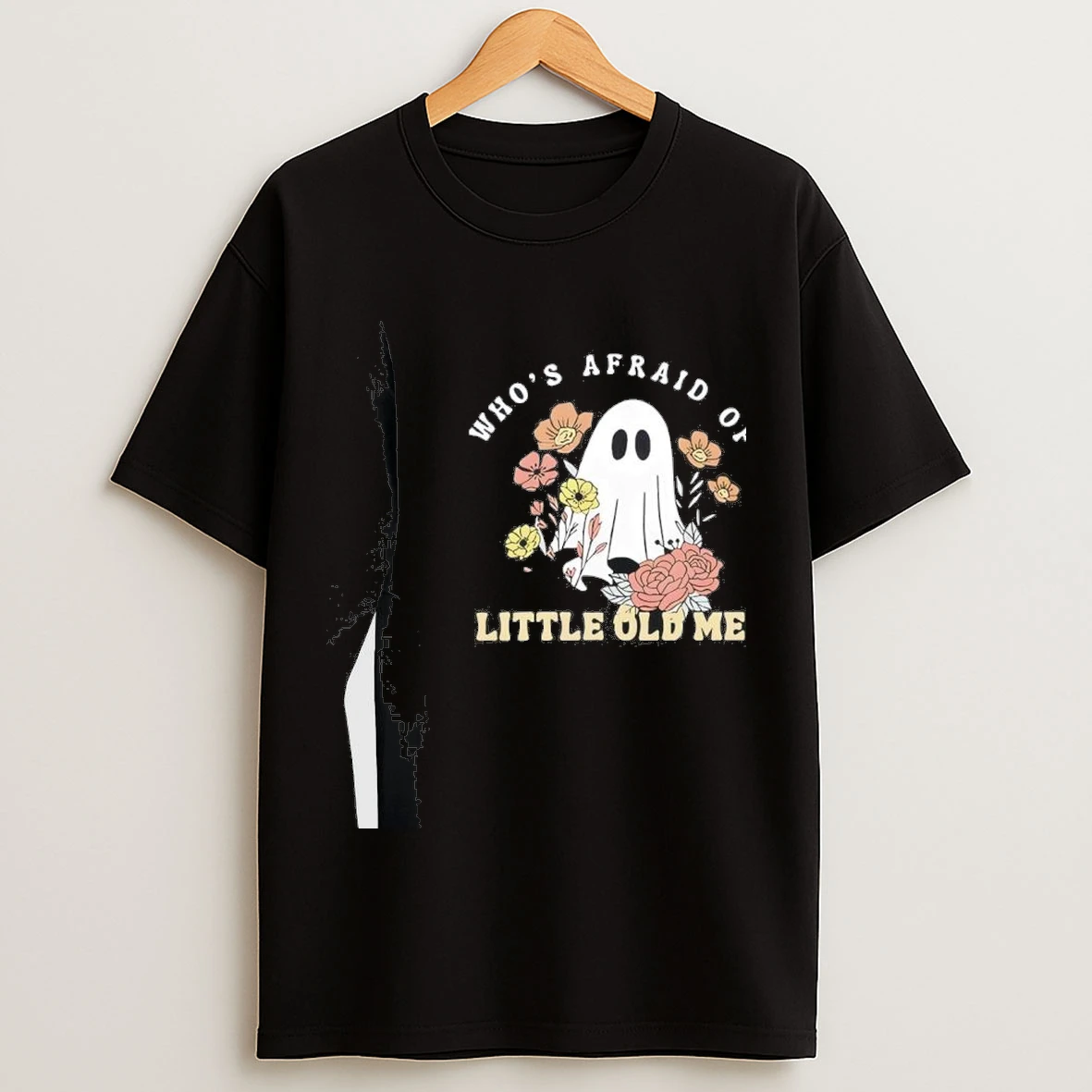 Ghost Whos Afraid Of Little Old Me Halloween Shirts