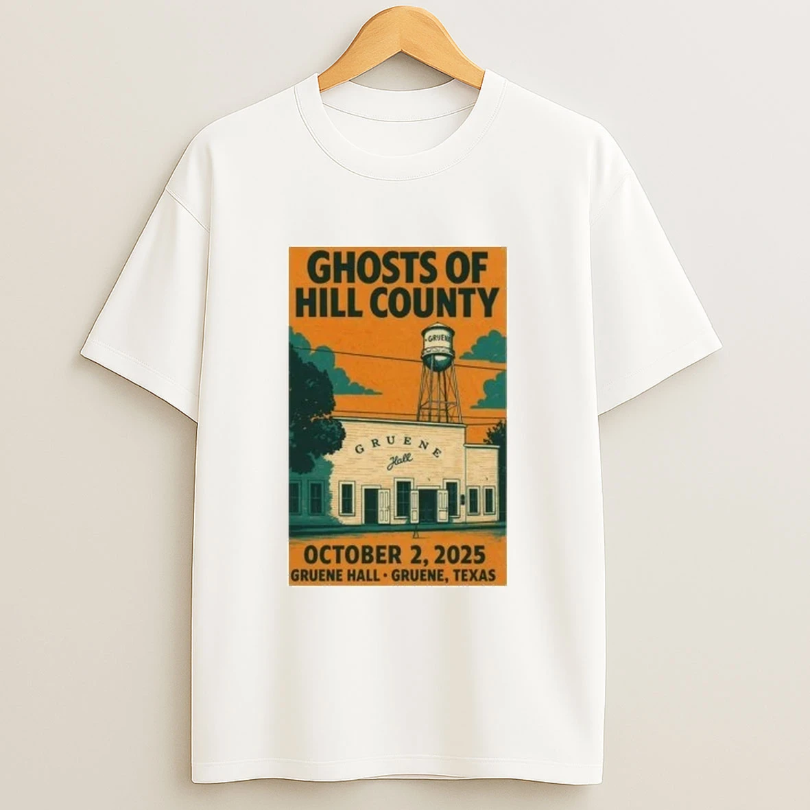 Ghosts Of Hill County Gruene Texas Shirts