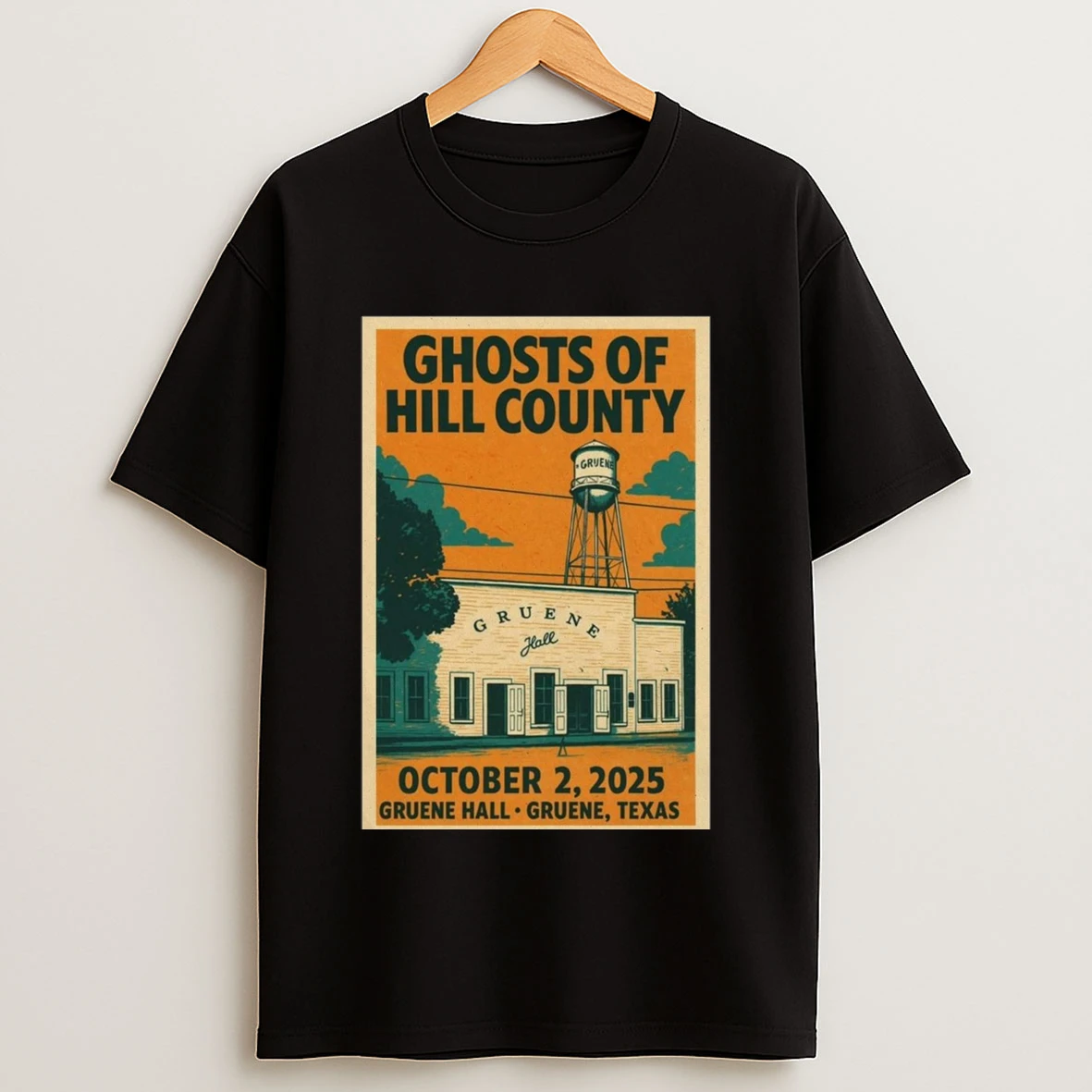Ghosts Of Hill County Texas Concert Gruene Hall Gruene Texas Shirts