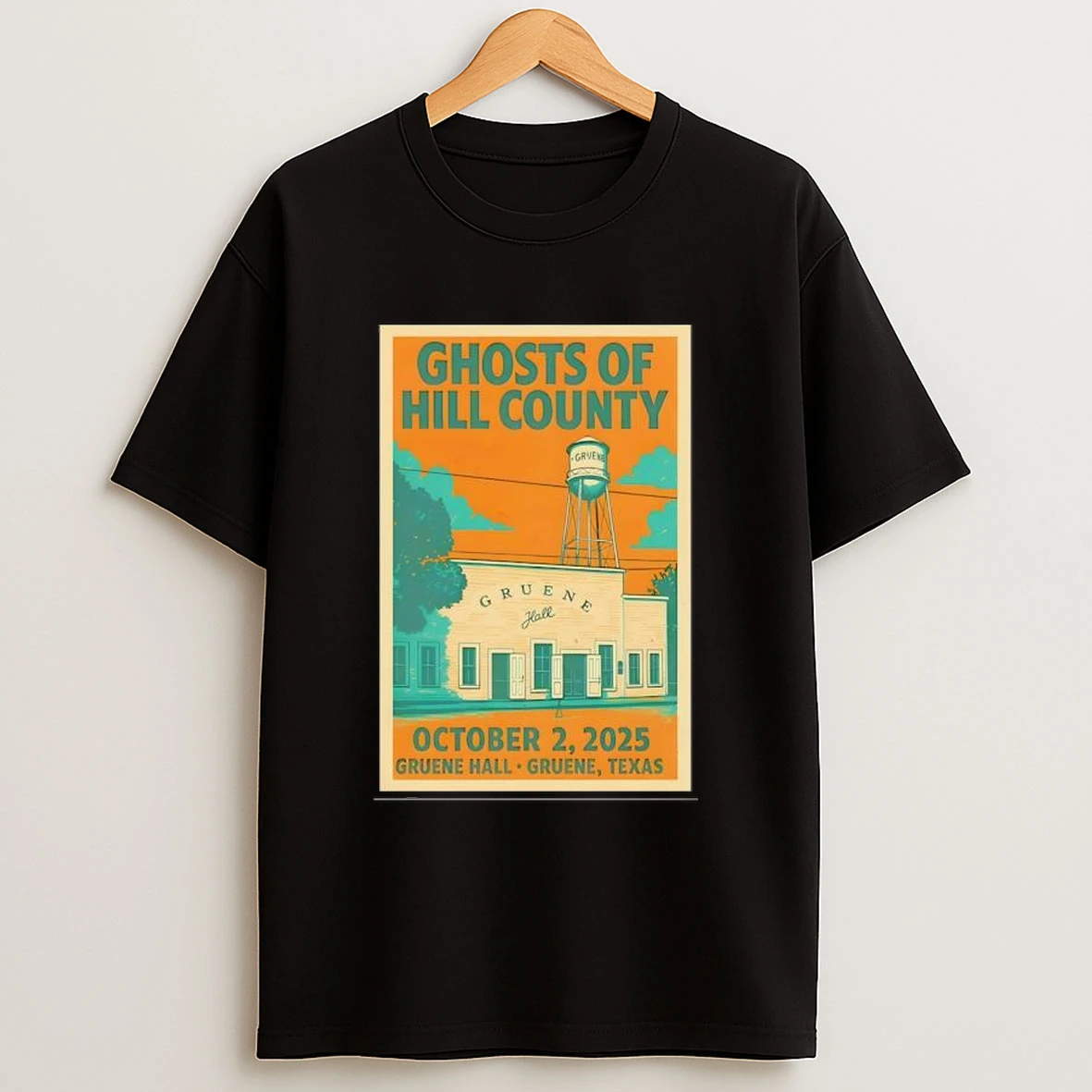 Ghosts Of Hill County Texas Concert Shirts