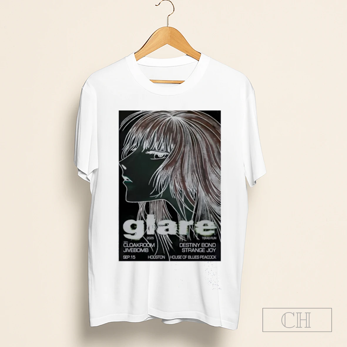 Glare The Bronze Peacock At House Of Blues Houston Tx Sept 15 2025 Shirt