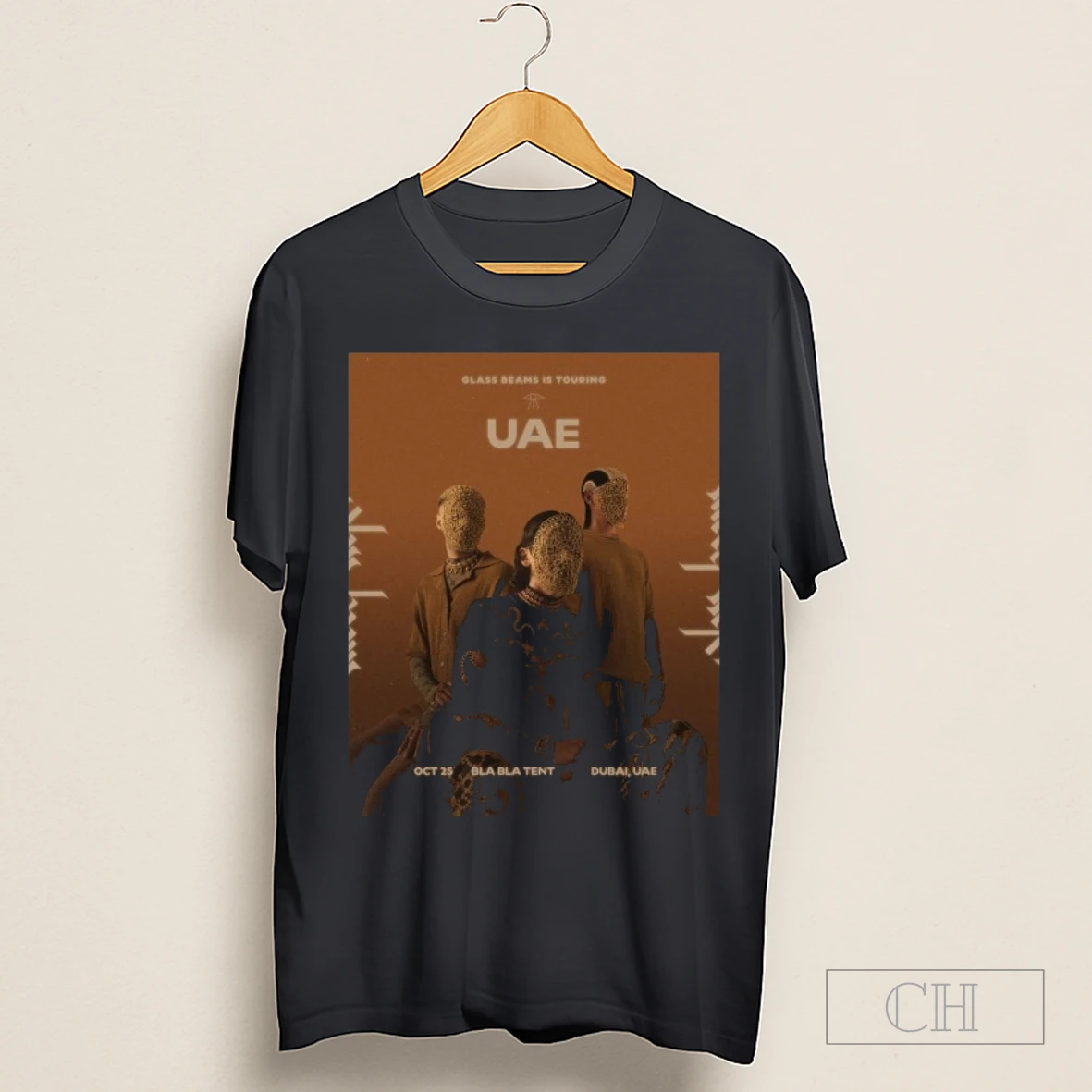 Glass Beams October 25 2025 Bla Bla Tent Dubai Uae Shirt