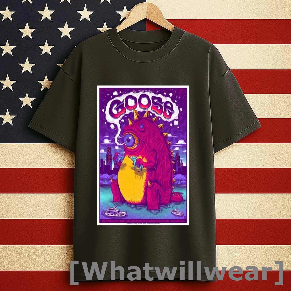 Goose Chicago Il Concert September 20 2025 Shirts