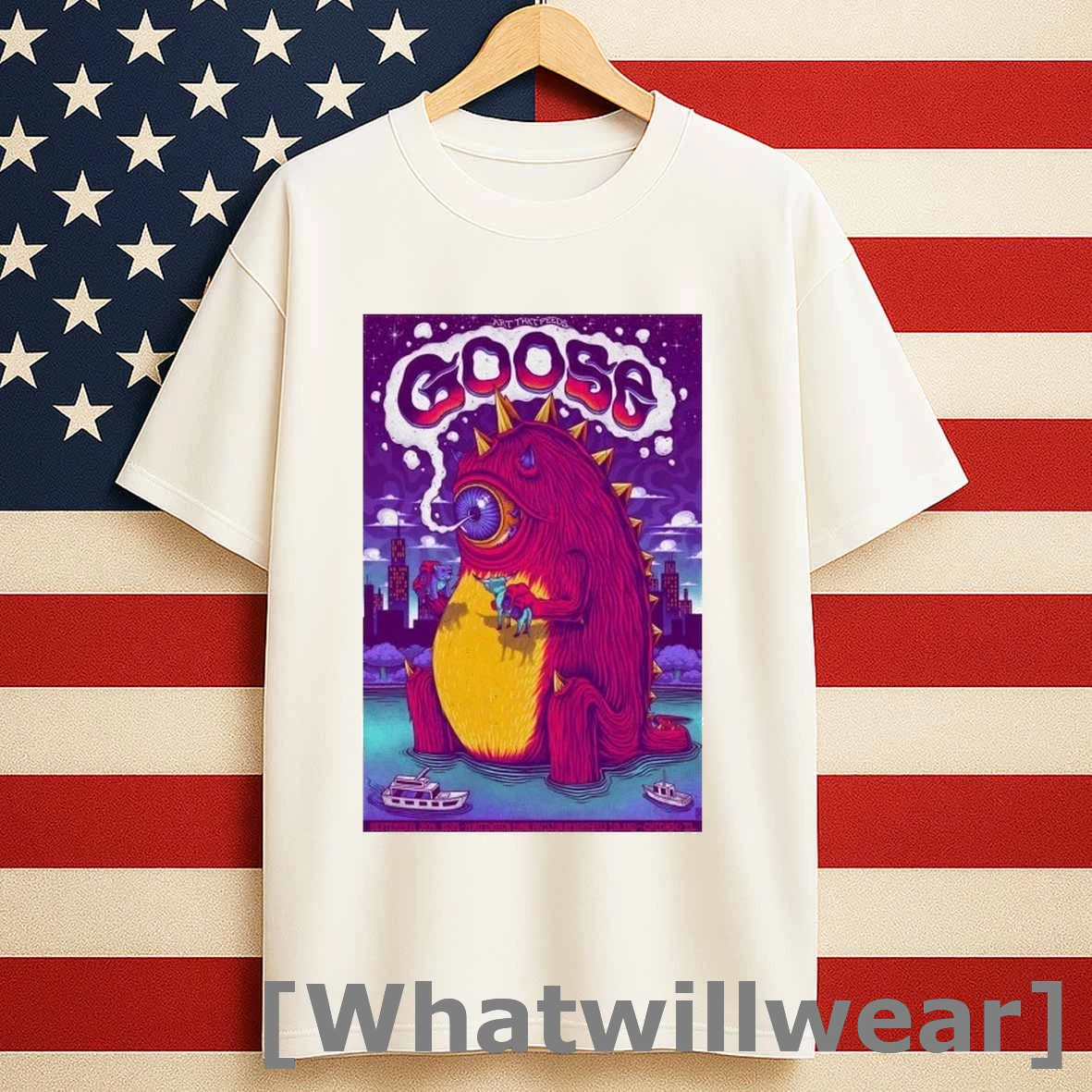 Goose Tour 2025 Chicago Il Shirts