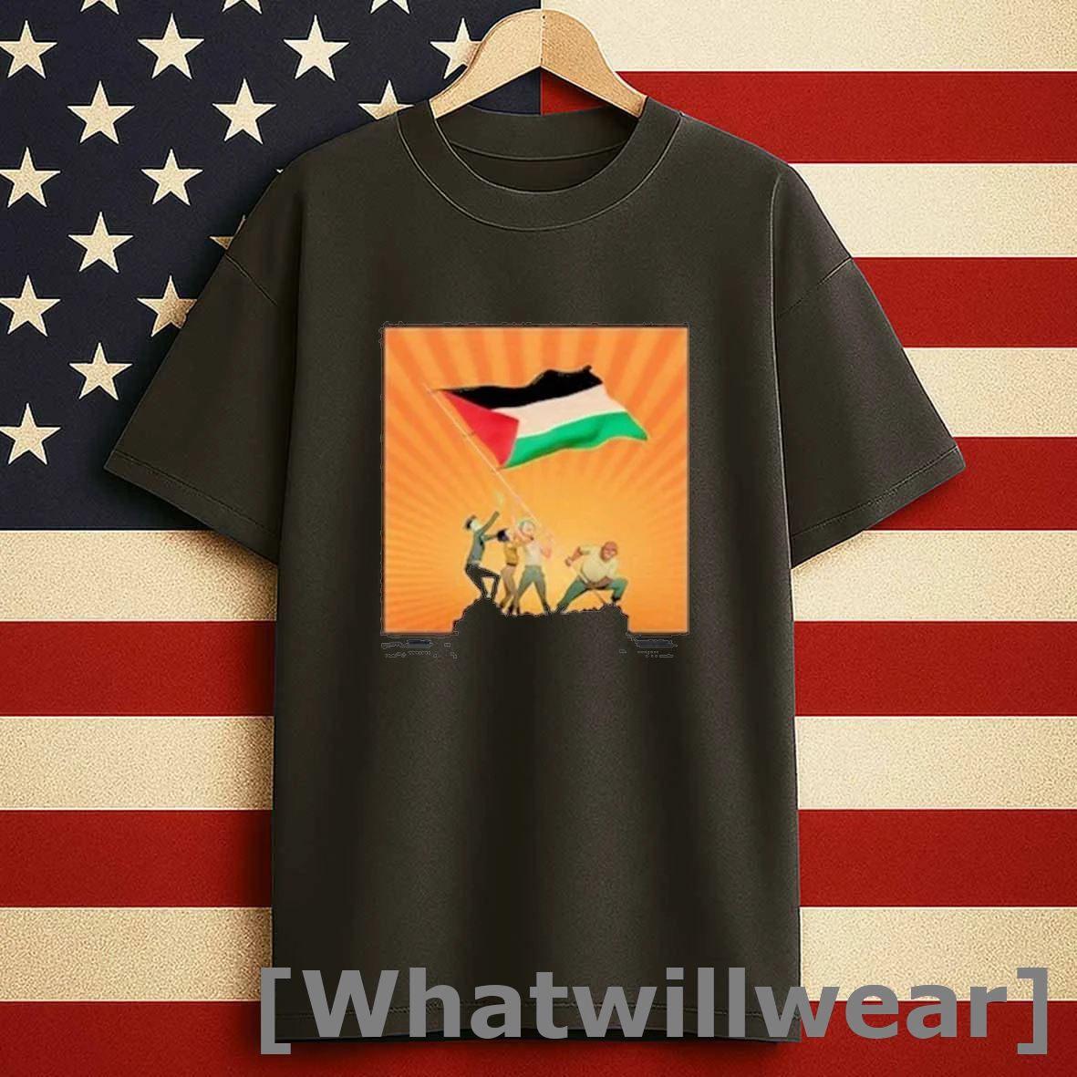 Gorillaz Palestine 2025 Flag Shirts