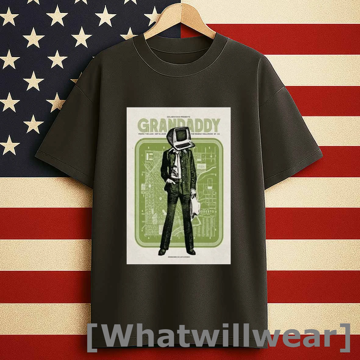 Grandaddy The Regency Ballroom San Francisco Ca Sep 16 2025 Tour Shirts