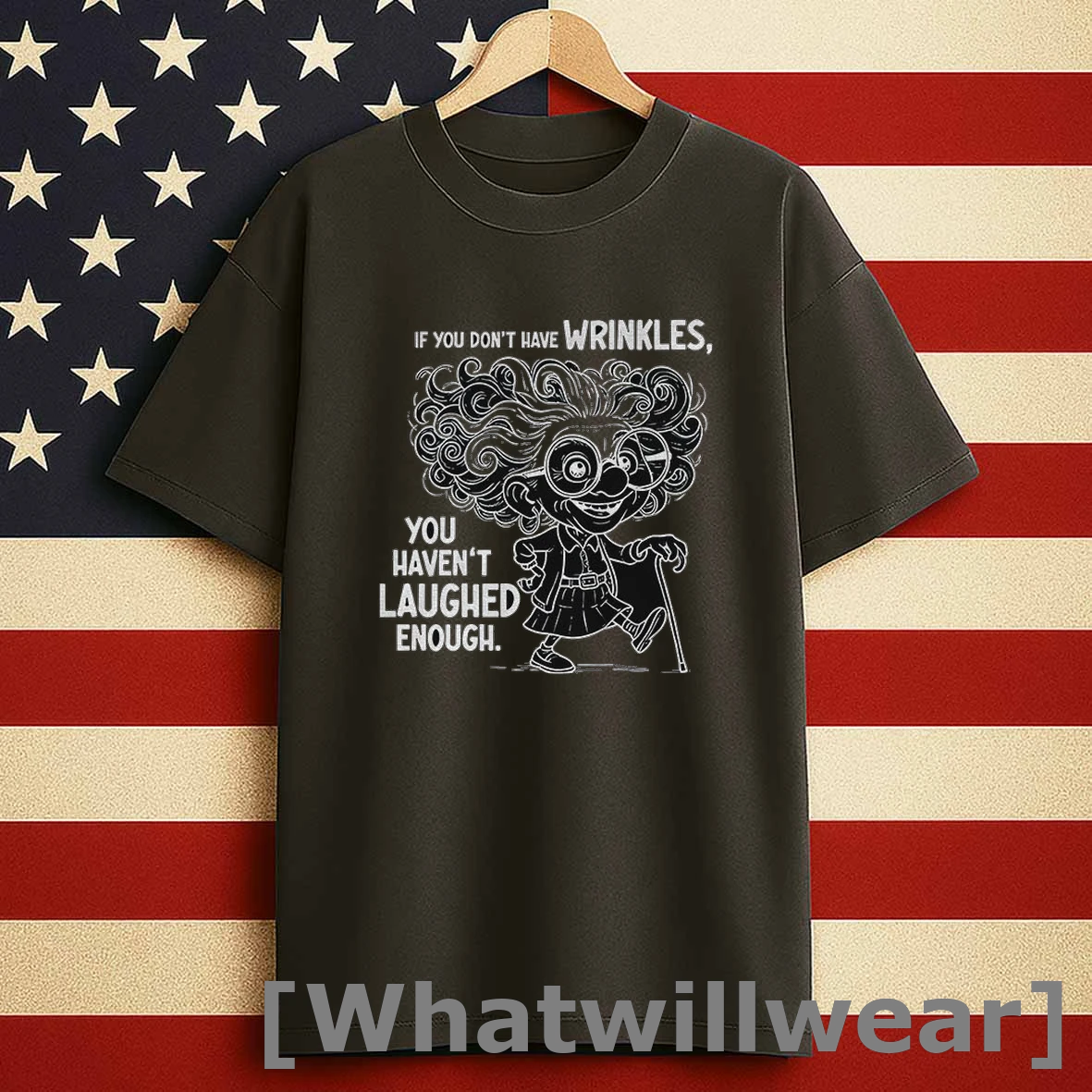 Grandma If You Dont Have Wrinkles You Havent Laughed Enough Shirts