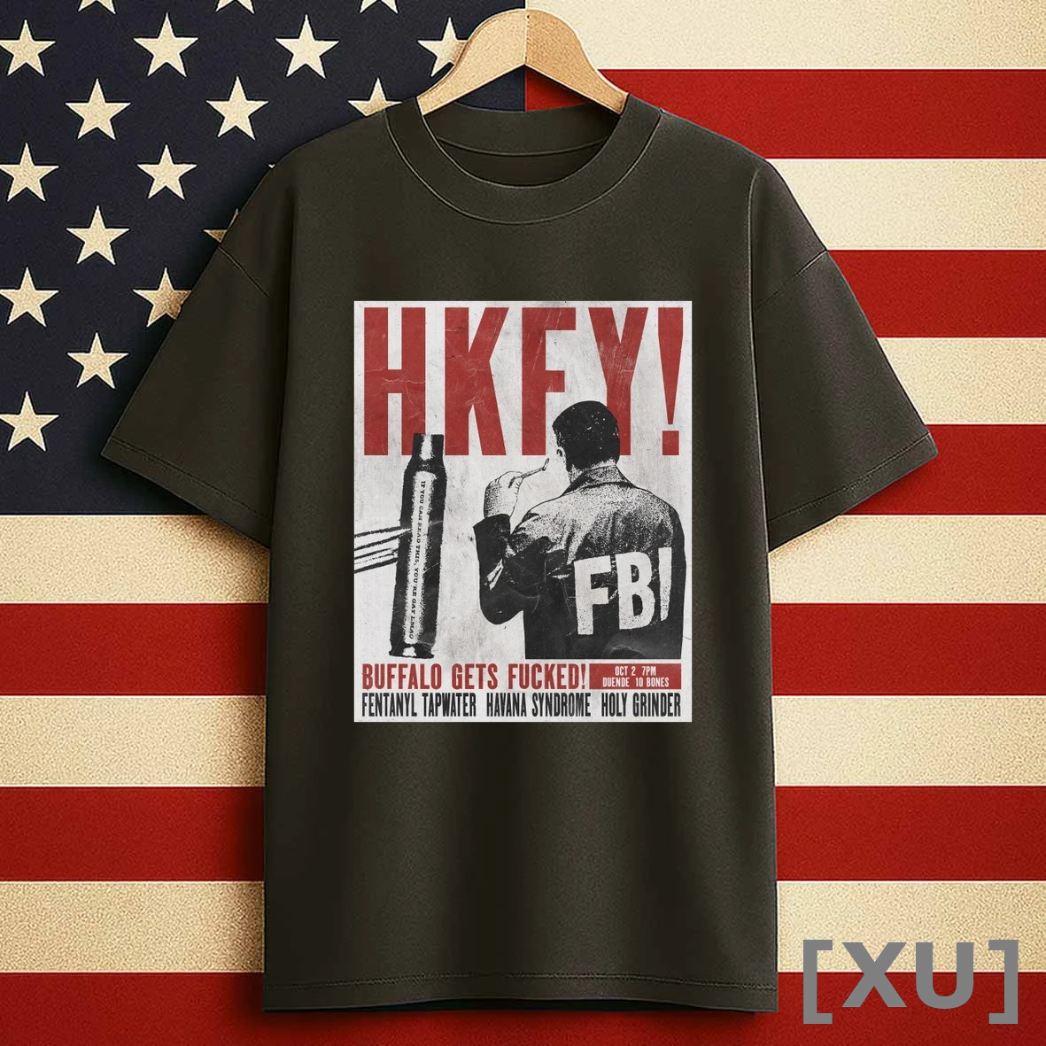 Hkfy Buffalo Gets Fucked Fall Tour October 2 2025 Duende In Buffalo Ny Shirts