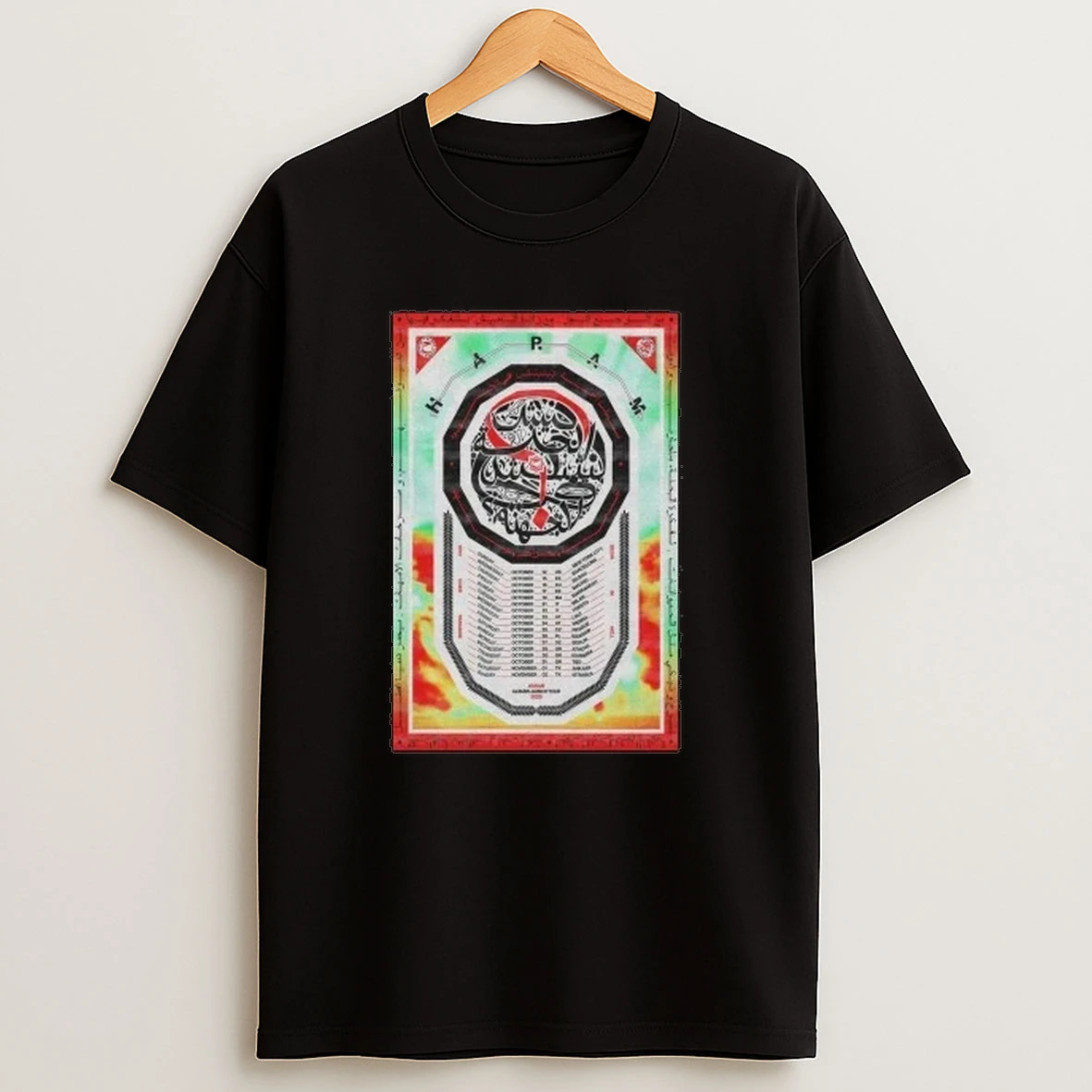 Haram Band 2025 Album Launch Tour Shirts