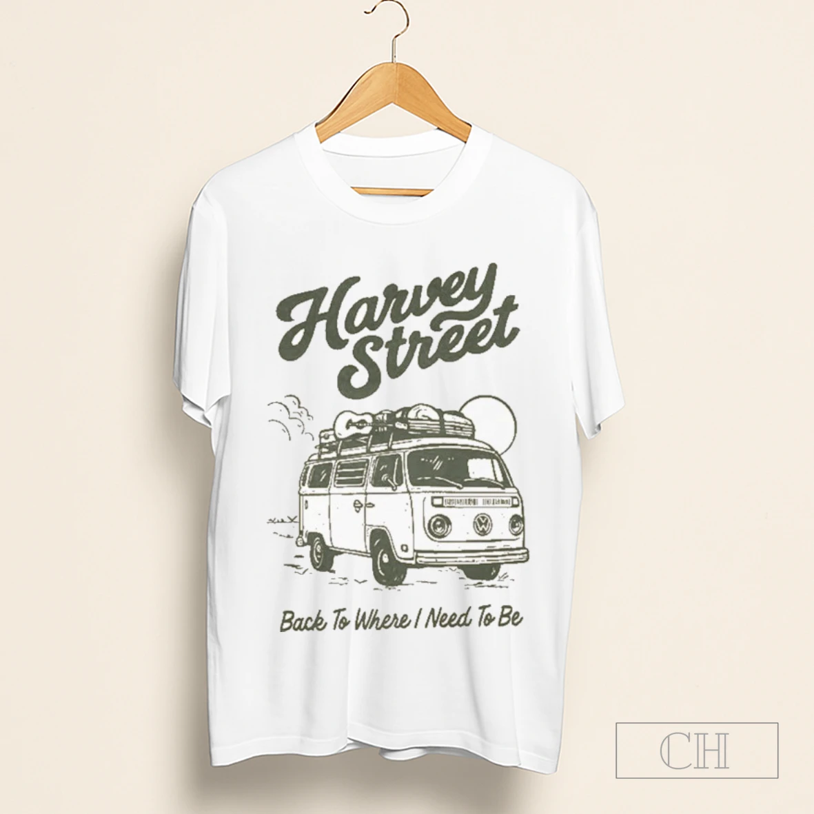 Harvey Street Back To Where I Need To Be Van Shirt