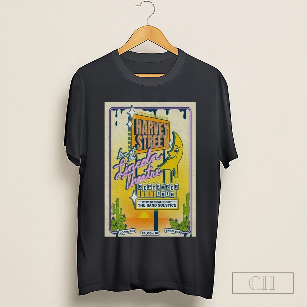 Harvey Street September 19 2025 Lincoln Theatre The Band Solstice Raleigh Nc Shirt
