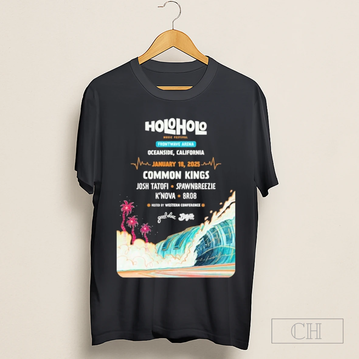 Holo Holo Oceanside 2025 Lineup Shirt