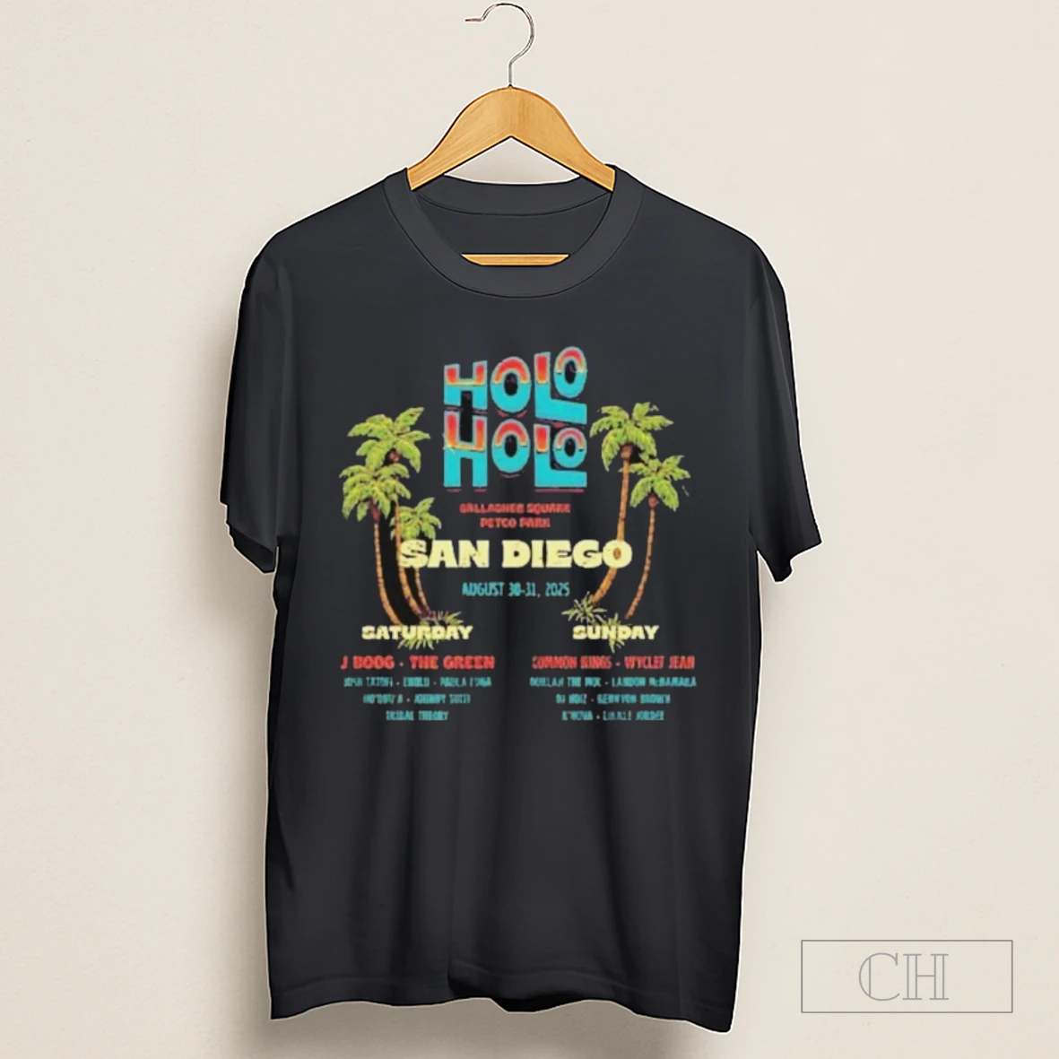 Holo Holo San Diego 2025 Lineup Shirt