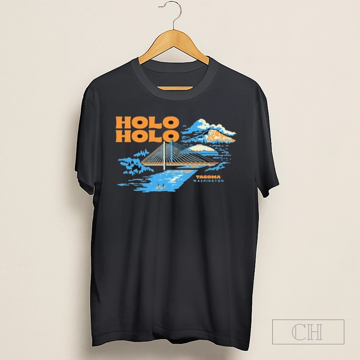 Holo Holo Tacoma Washington Thea Foss Waterway Shirt