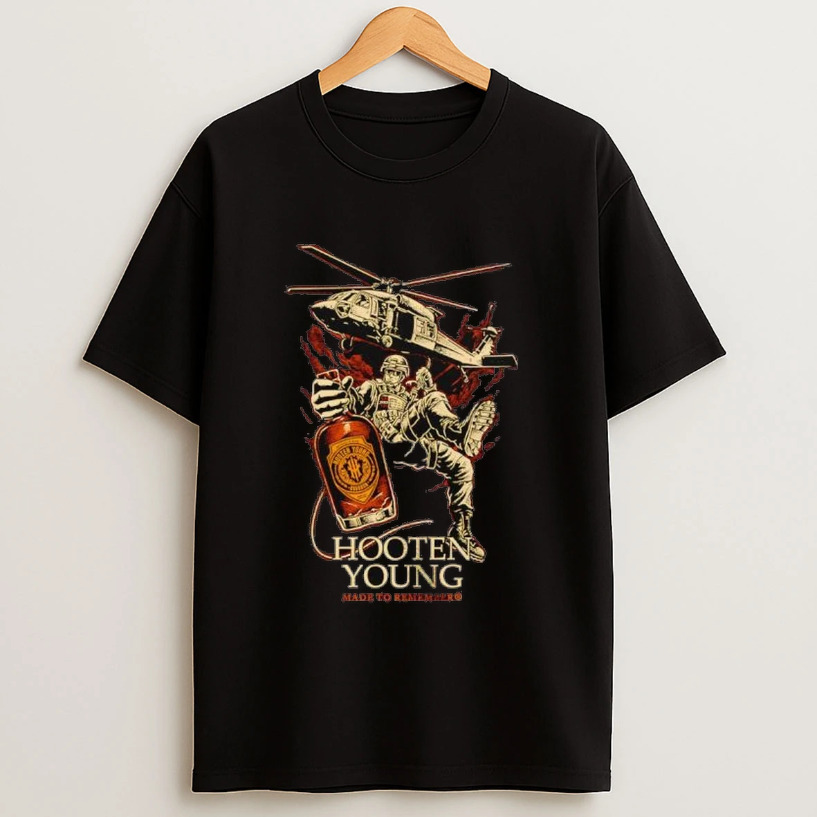 Hooten Young Helo Made To Remember Shirts