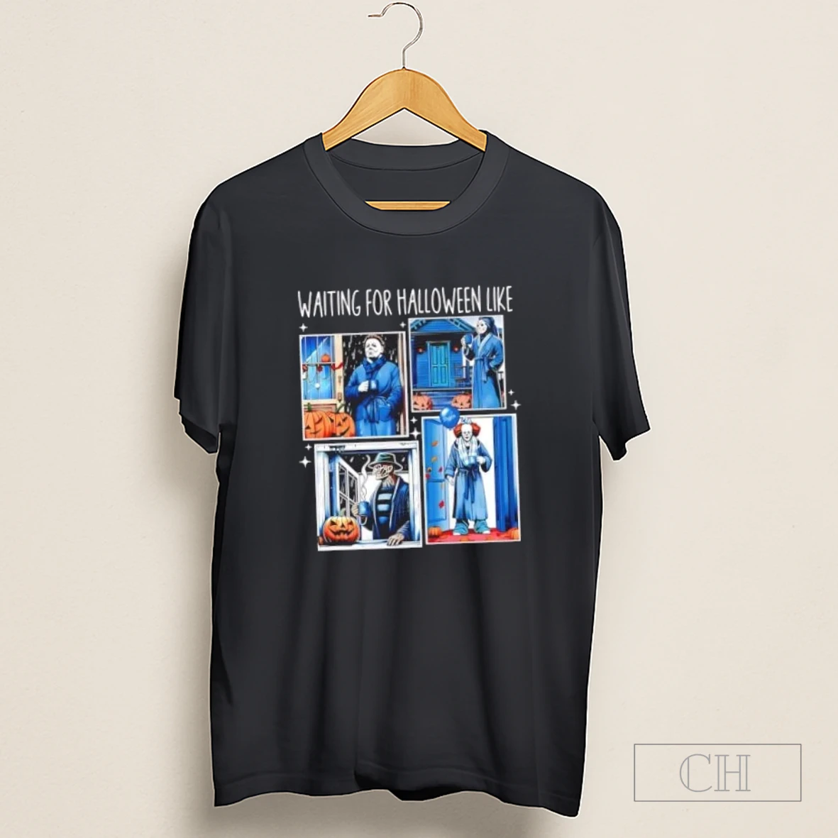 Horror Movies Waiting For Halloween Like 2025 Shirt