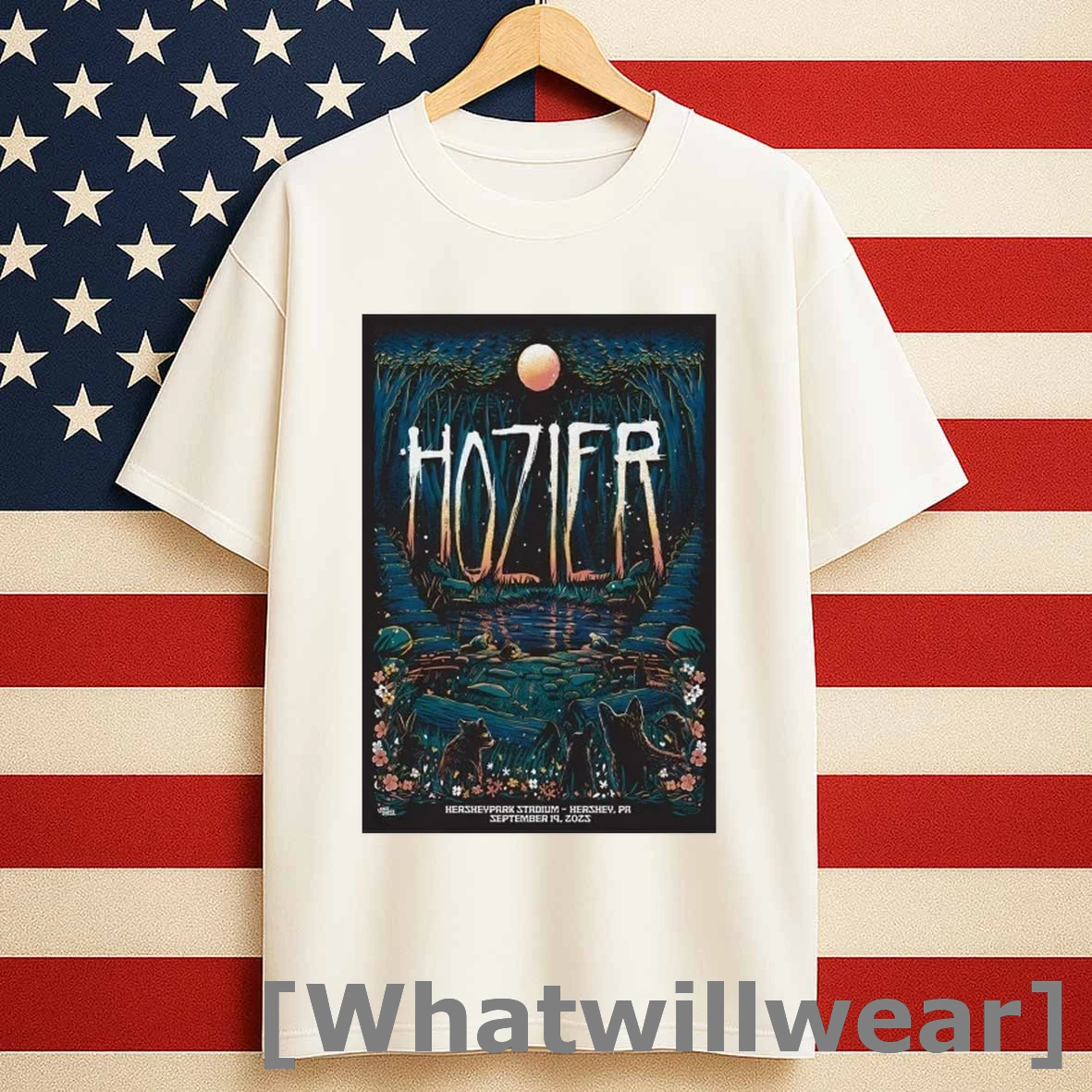 Hozier Hersheypark Stadium In Hershey Pa Sep 19 2025 Shirts