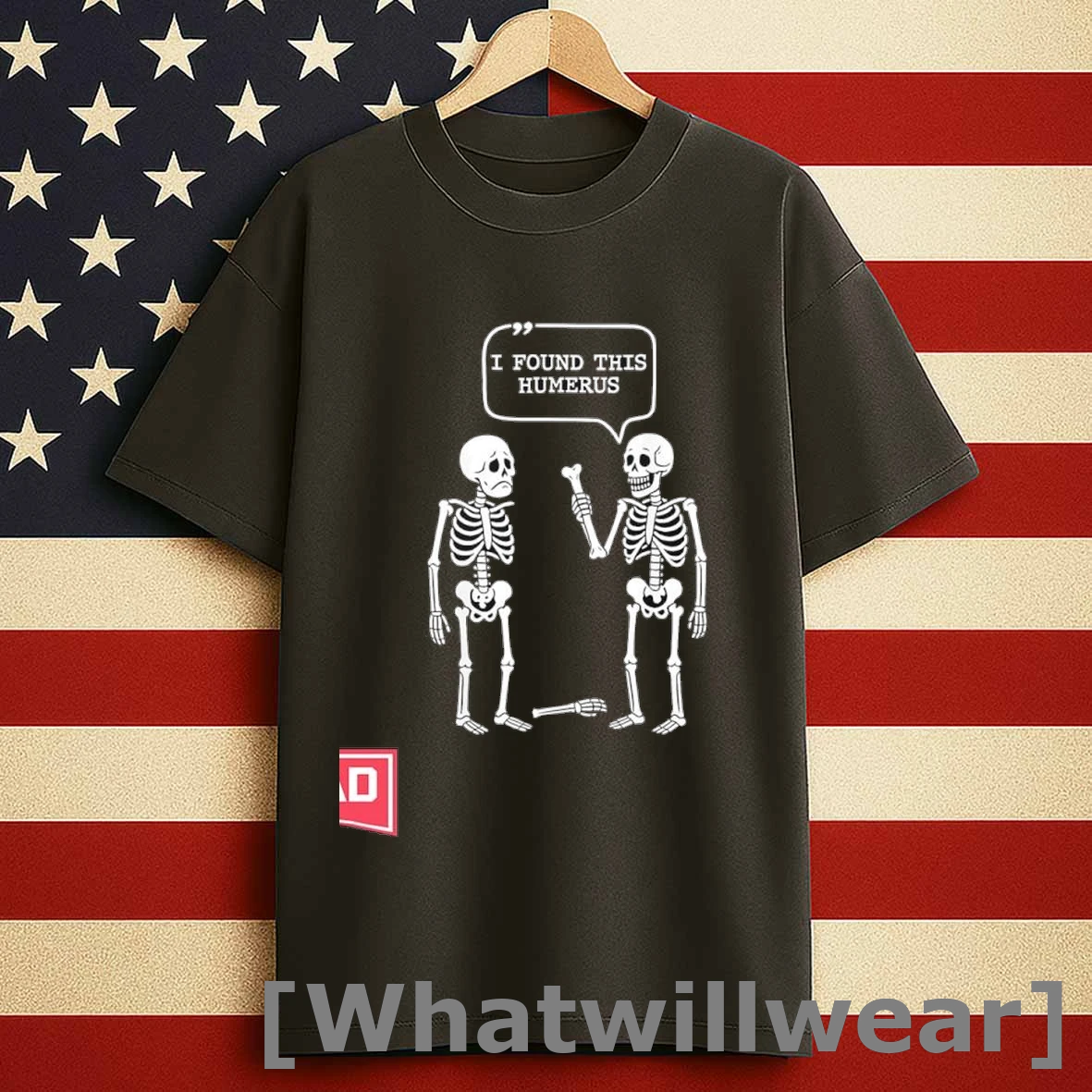 I Found This Humerus Skeleton Halloween Costume Shirts