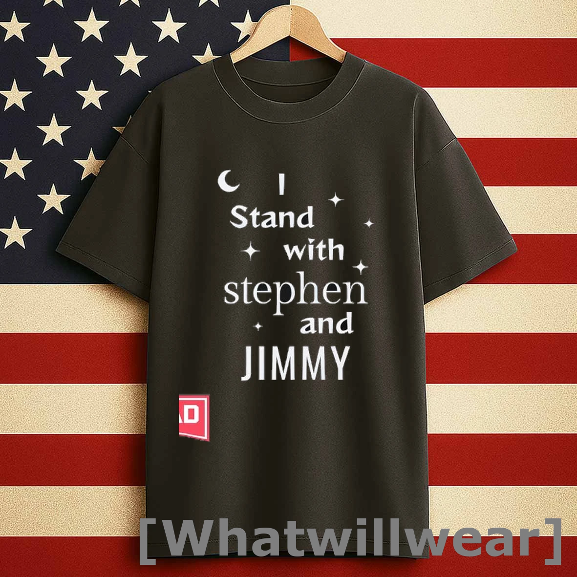 I Stand With Stephen Colbert And Jimmy Kimmel Shirts