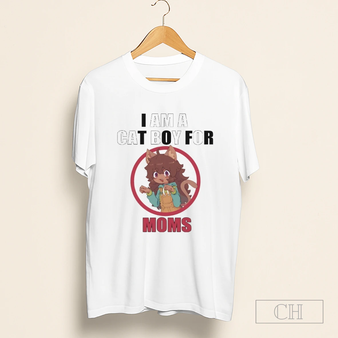 I Am A Cat Boy For Moms Shirt