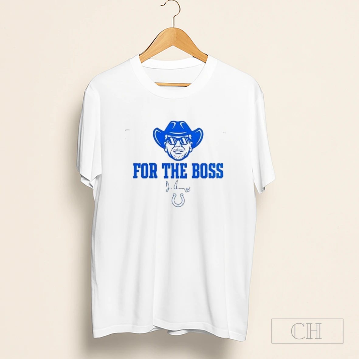 Indianapolis Colts For The Boss Honoring The Memory Of Jim Irsay Shirt