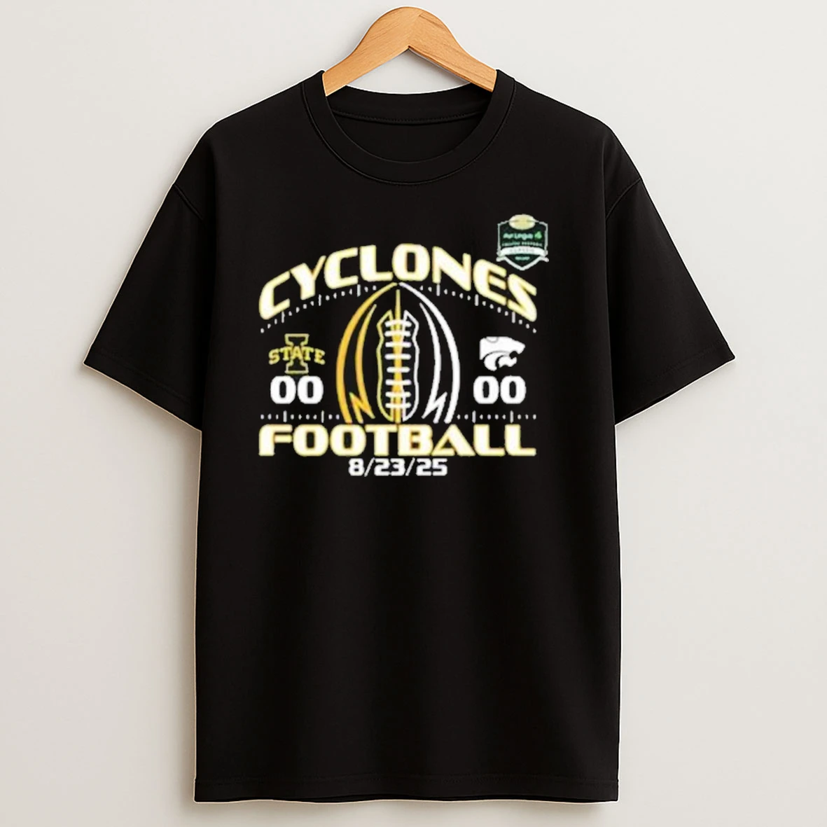 Iowa State Cyclones Cardinal Football Beat Kansas State Score 2025 Aer Lingus Shirts