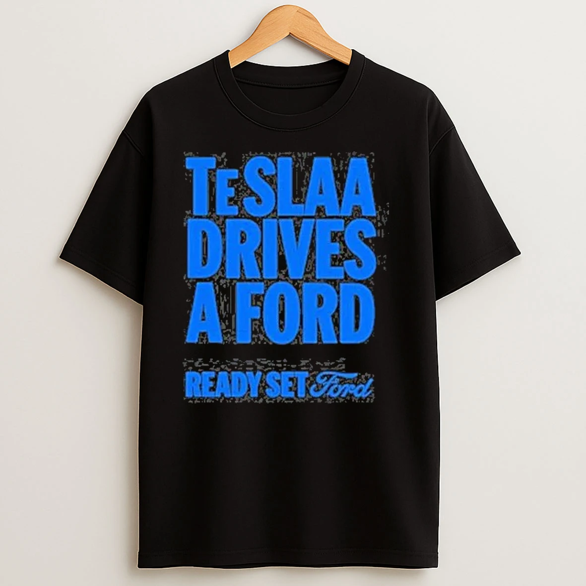 Isaac Teslaa Wearing Teslaa Drives A Ford Ready Set Ford 2025 Shirts