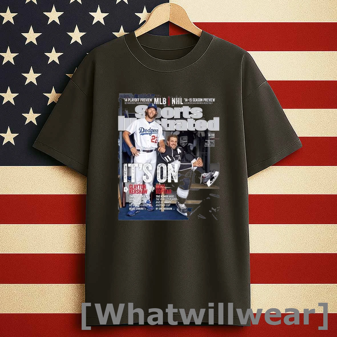 Its On Clayton Kershaw And Anze Kopitar Thank You Shirts