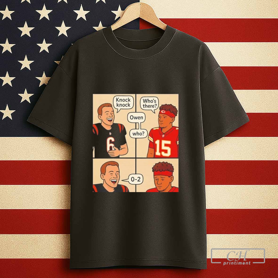 Jake Browning Knocked Patrick Mahomes 0 2 Tshirt Sweater