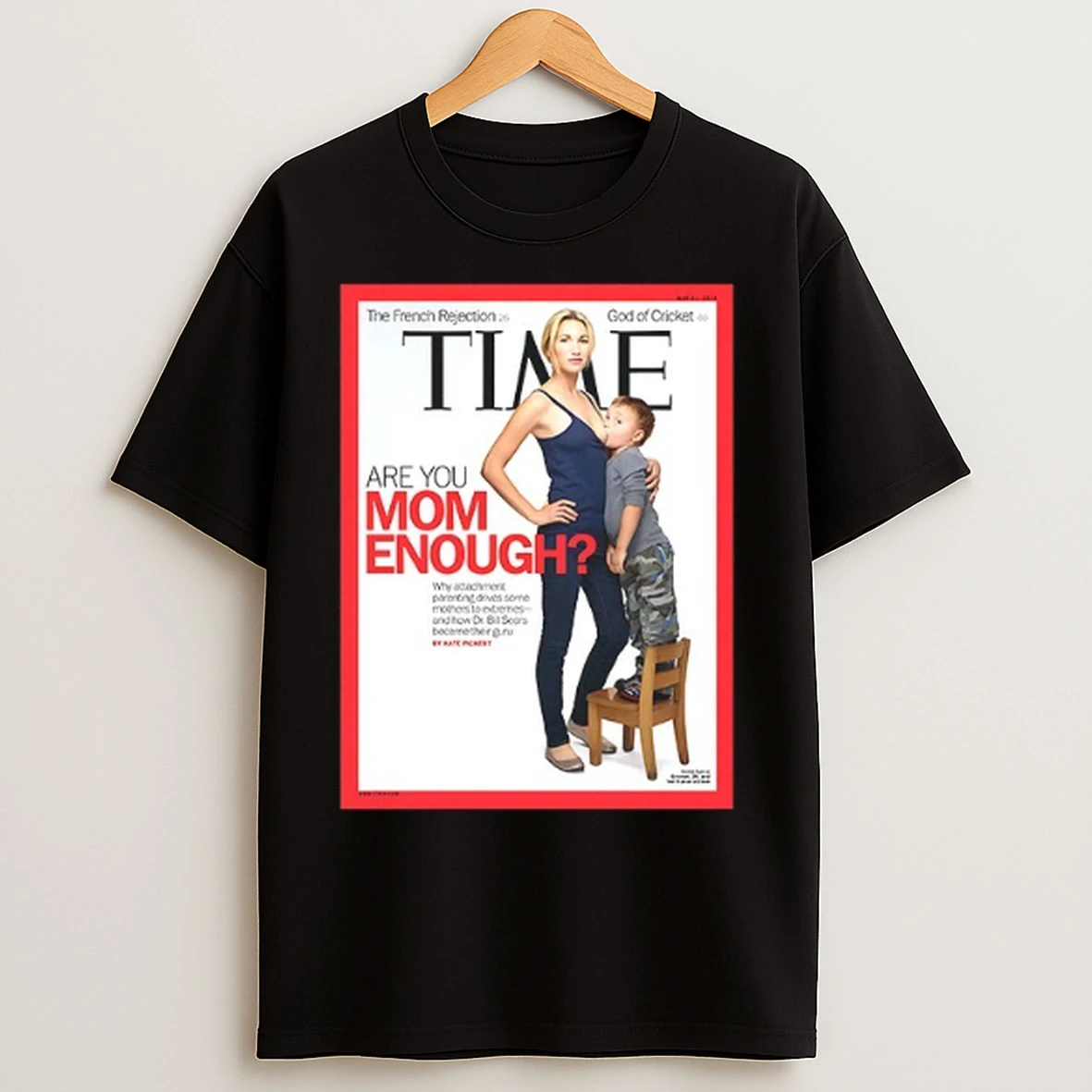 Jamie Lynne Grumet Time Are You Mom Enough T Shirts