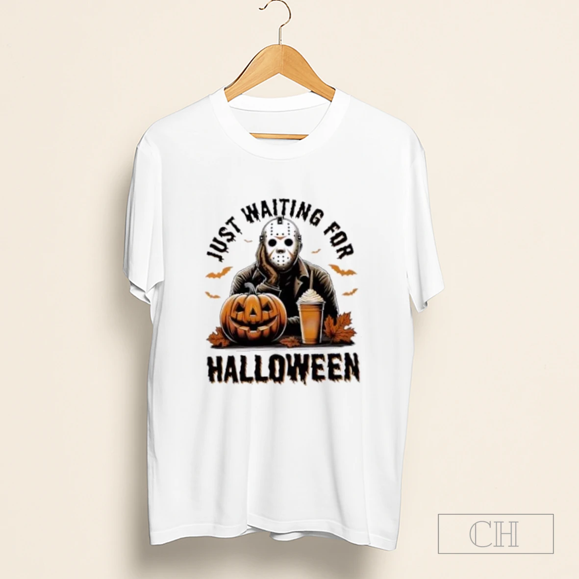 Jason Voorhees Pumpkin Halloween Coffee Shirt