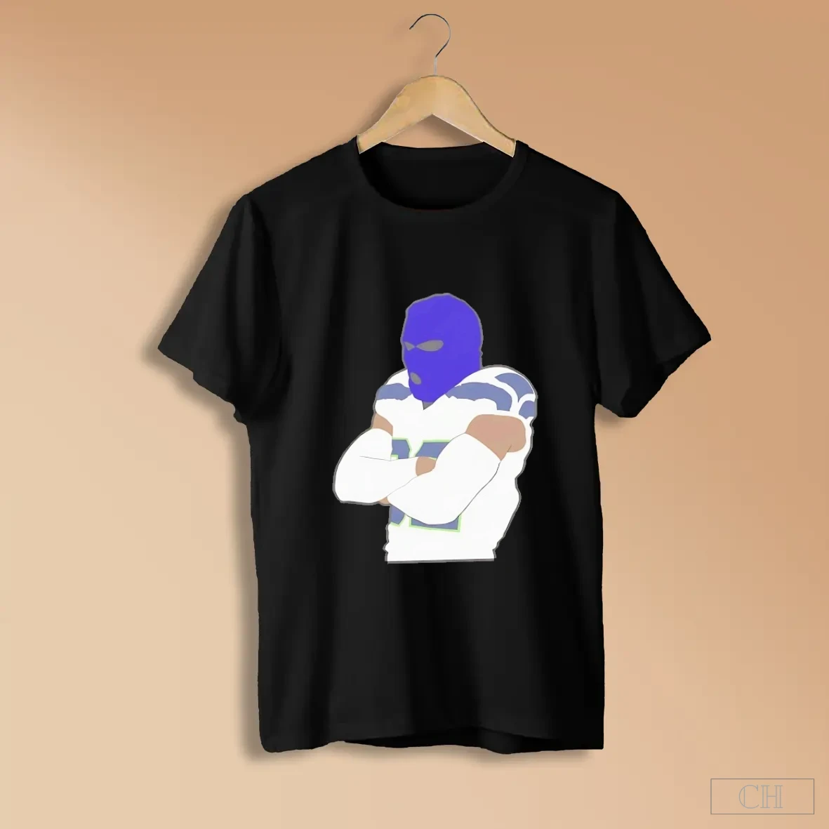 Jerrick Reed Ii Blue Ski Mask Win Seattle Seahawks Shirts
