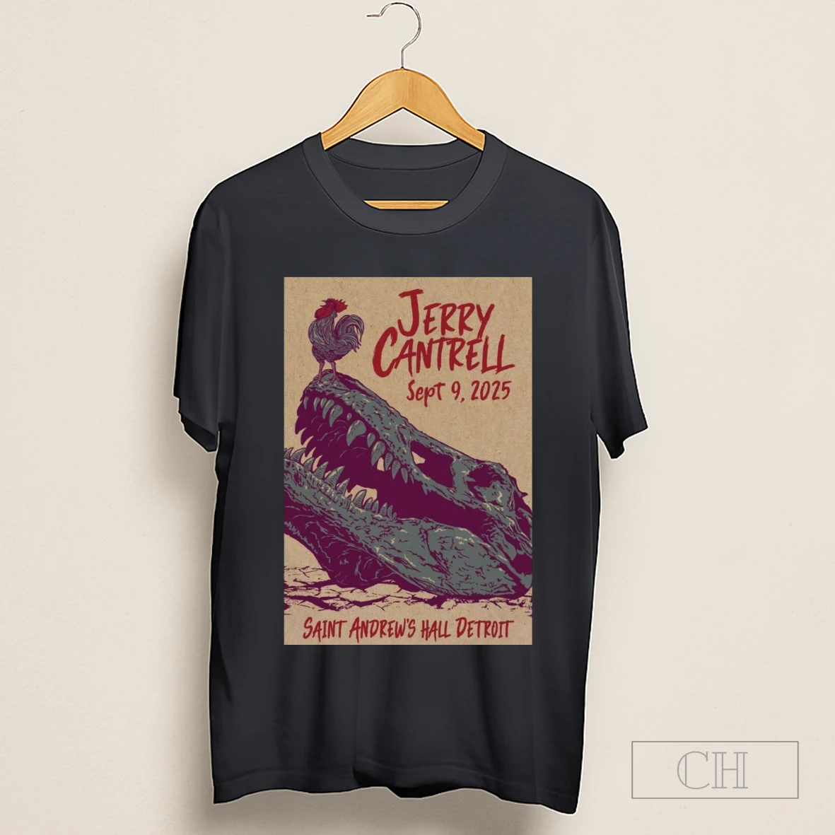 Jerry Cantrell Concert Saint Andrews Hall Detroit Mi September 9 2025 Shirt