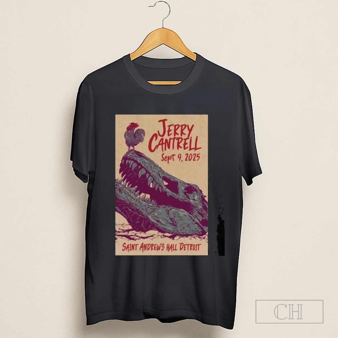 Jerry Cantrell September 9 2025 Saint Andrews Hall Detroit Shirt