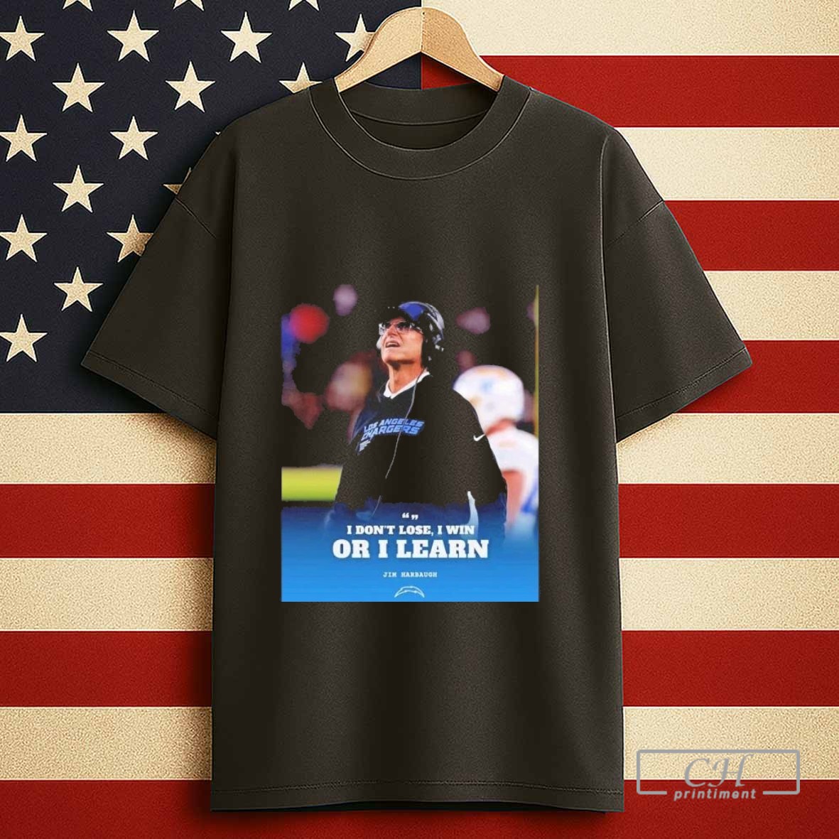 Jim Harbaugh I Dont Lose I Win Or I Learn Tshirt Sweater