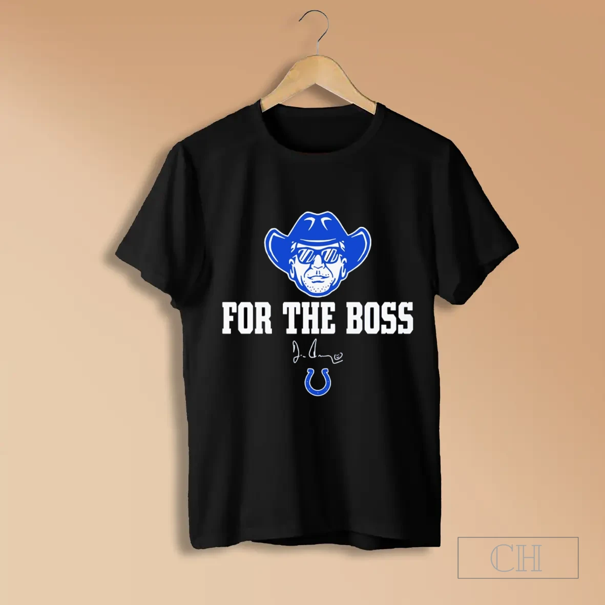 Jim Irsay Indianapolis Colts For The Boss Signature Shirts