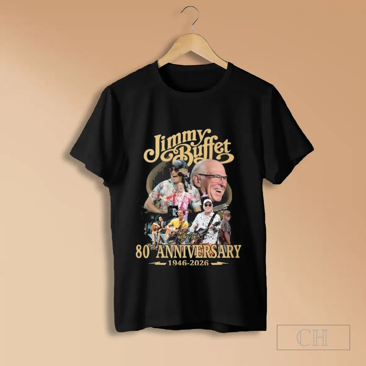 Jimmy Buffett 80th Anniversary 1946 2026 Signature Thank You For The Memories T Shirts
