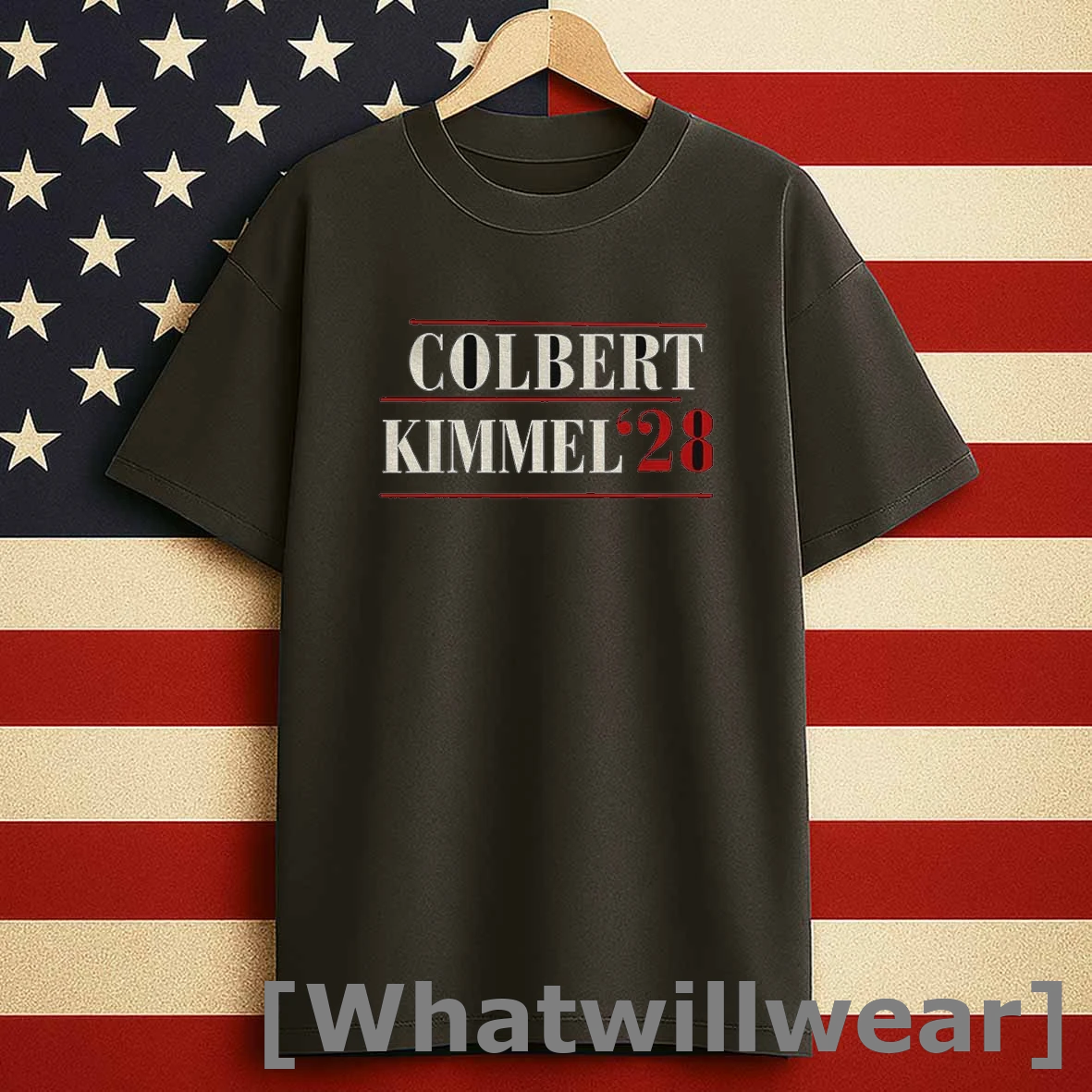 Jimmy Kimmel Colbert Kimmel 2028 Defend Free Speech Shirts