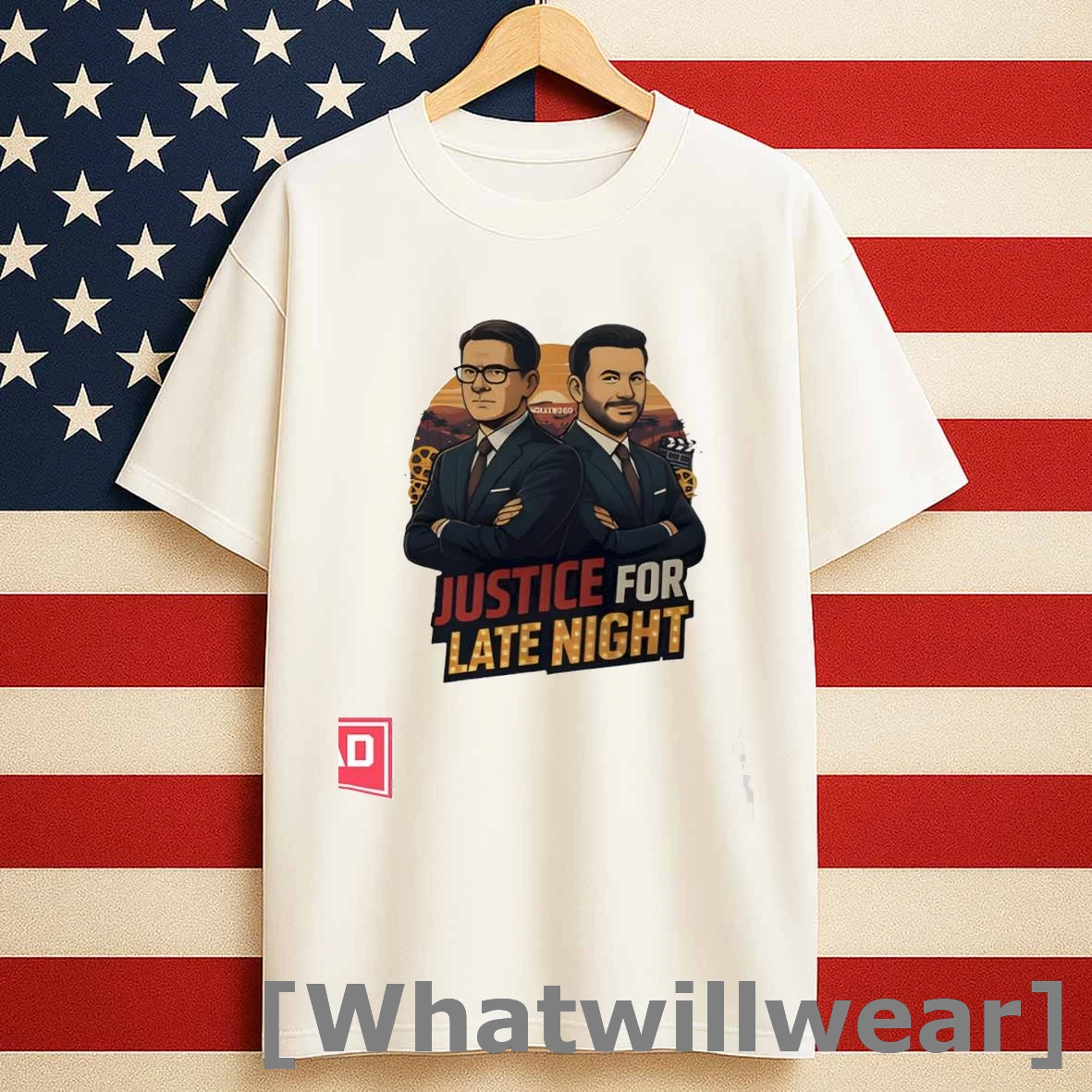 Jimmy Kimmel Stephen Colbert Justice For Late Night Shirts