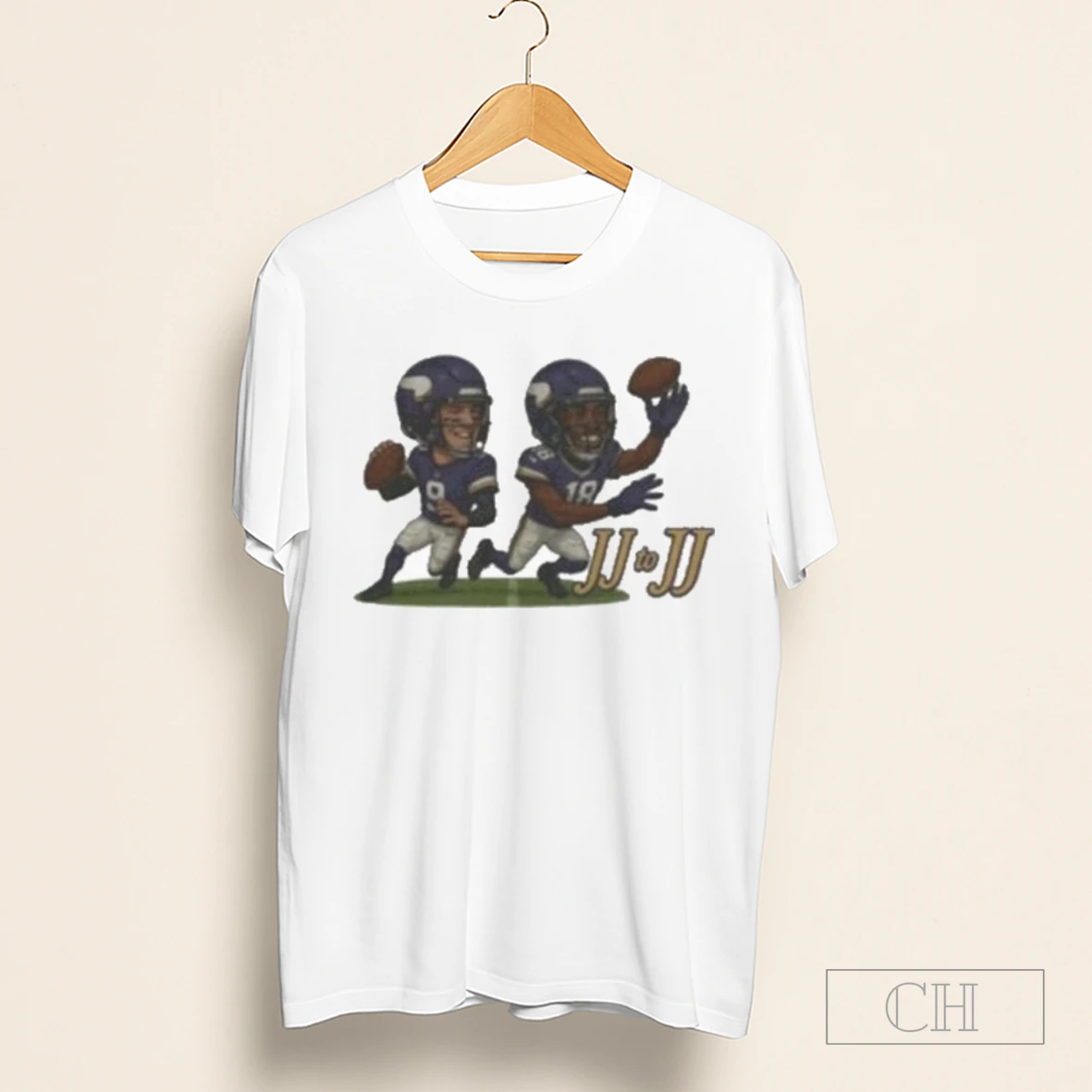 Jj Mccarthy And Justin Jefferson Jj To Jj Minnesota Vikings Shirt