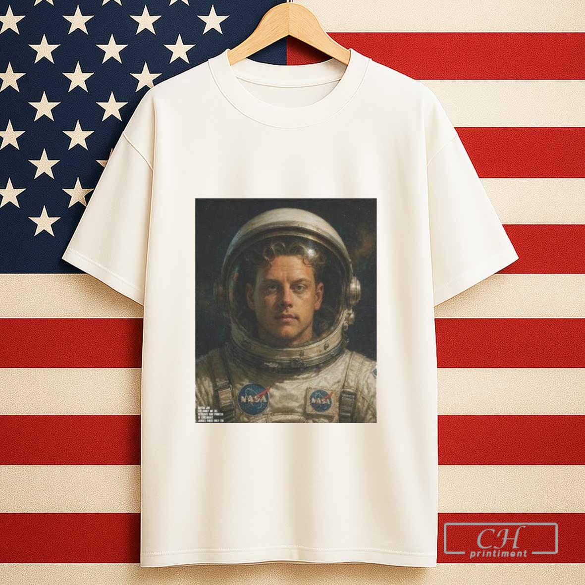 Joe Burrow Astronaut To The Moon Tshirt Sweater