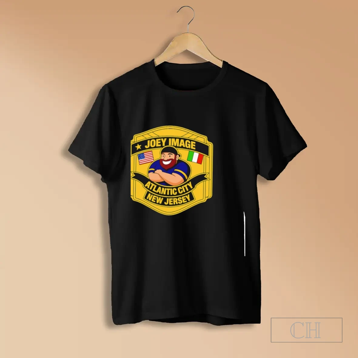 Joey Image Atlantic City New Jersey 2025 Logo Shirts
