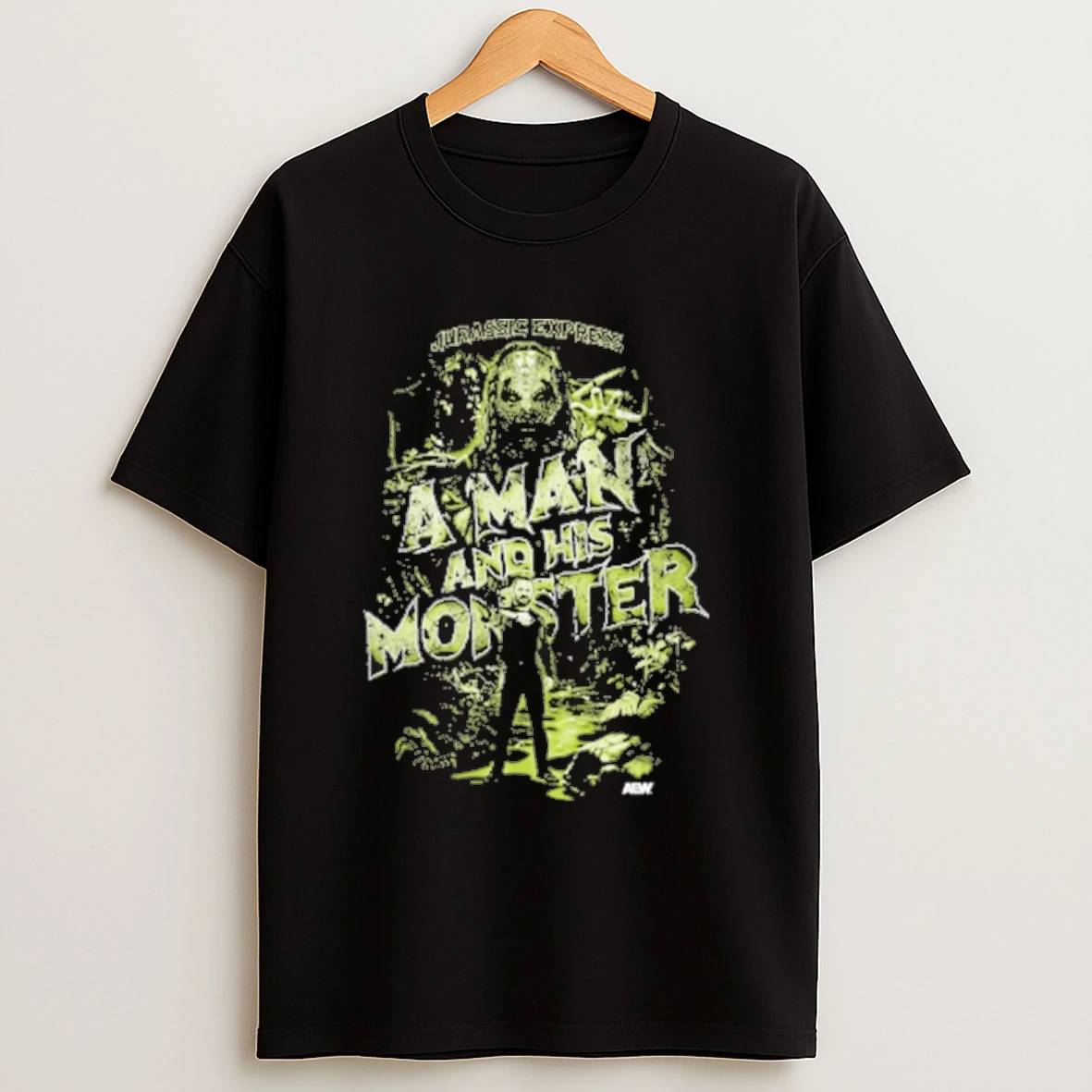 Jurassic Express A Man And His Monster Aew 2025 Shirts