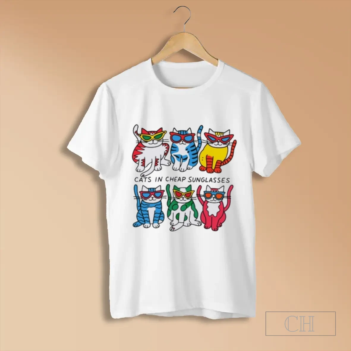 Justin Bieber Cats In Cheap Sunglasses Shirts
