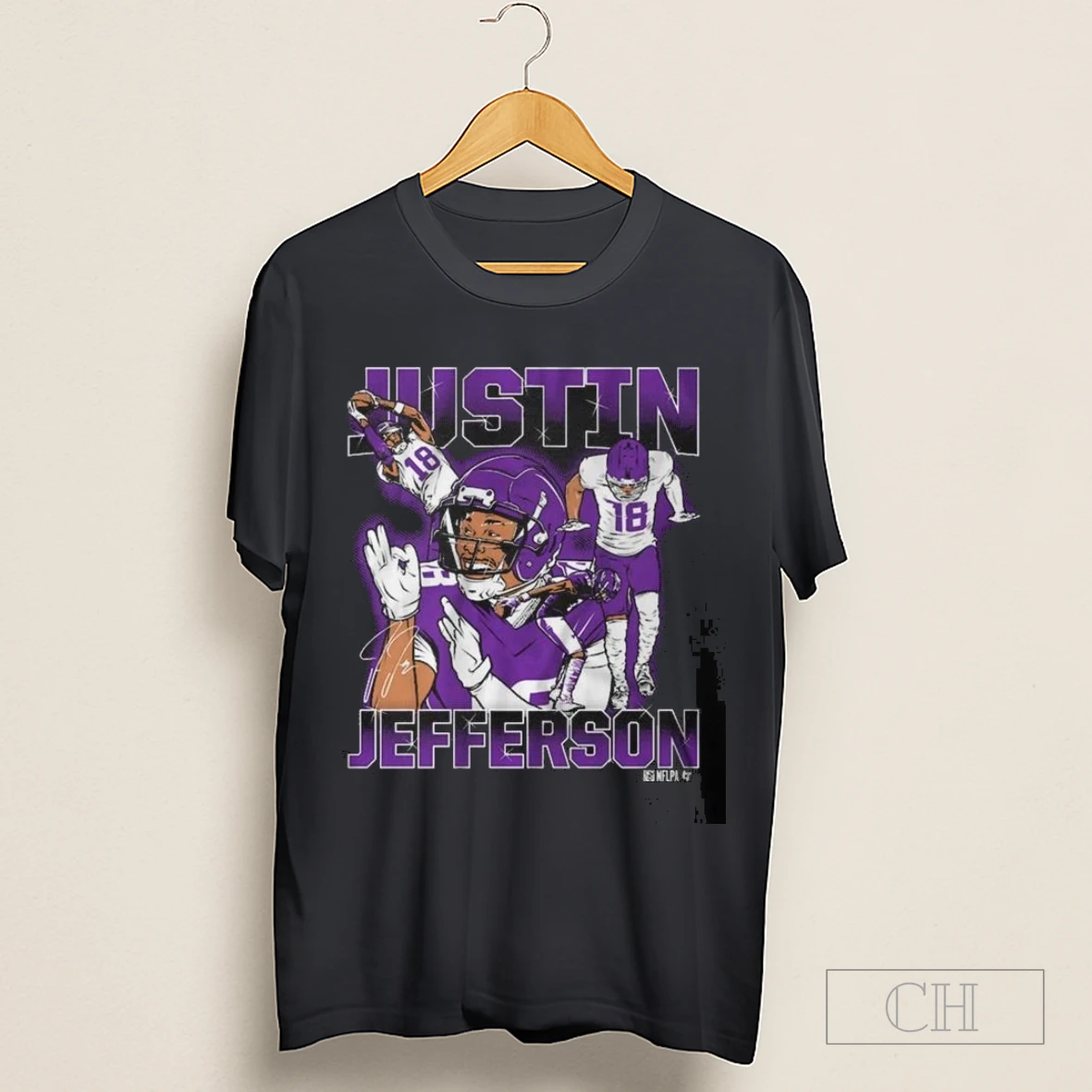 Justin Jefferson Masterpiece Shirt