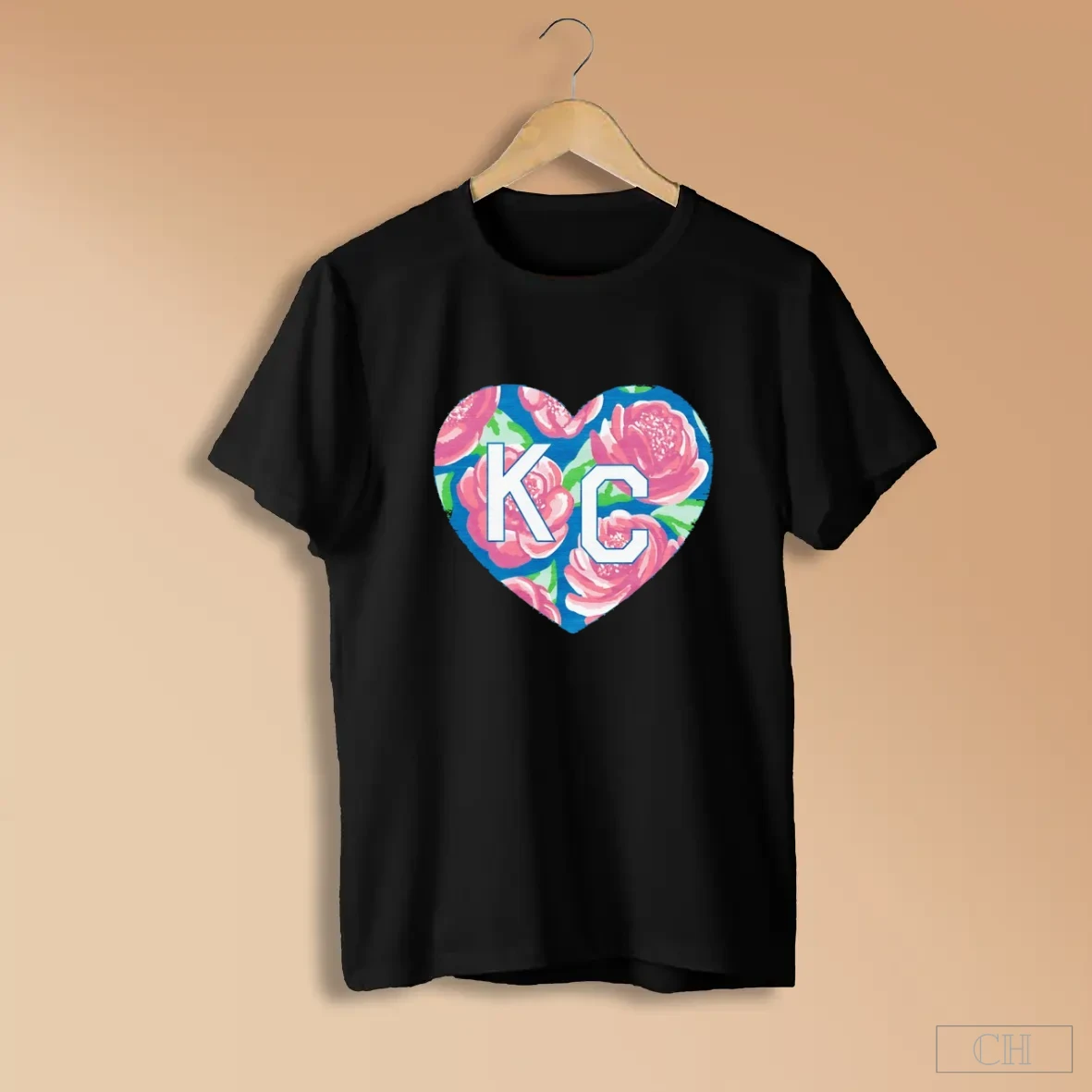 Kc Heart Floral Shirts