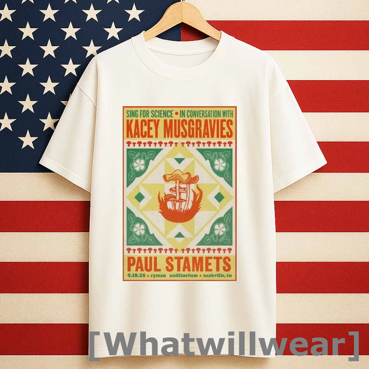 Kacey Musgraves Ryman Auditorium 2025 Tour Shirts