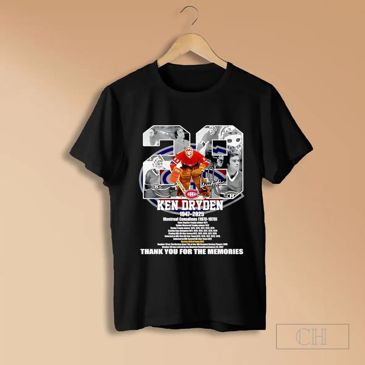 Ken Dryden 1947 2025 Thank You For The Memories T Shirt