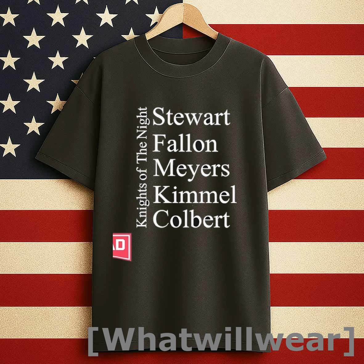 Knights Of The Night Stewart Fallon Meyers Kimmel Colbert Shirts